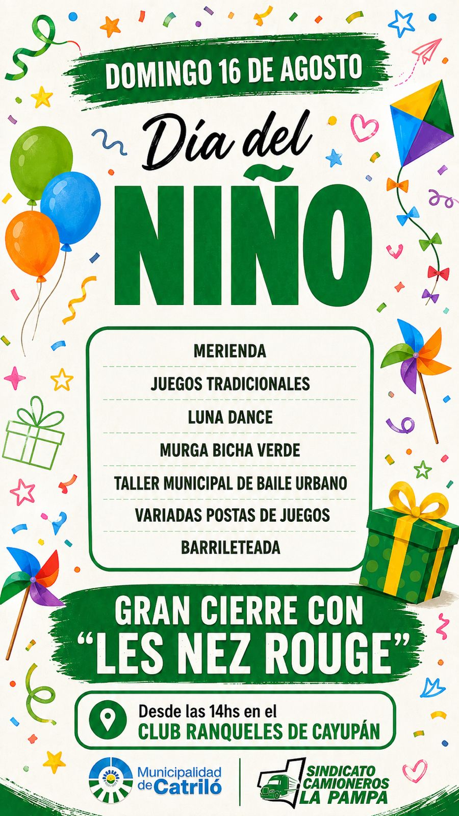 D&iacute;a del Ni&ntilde;o Catril&oacute;