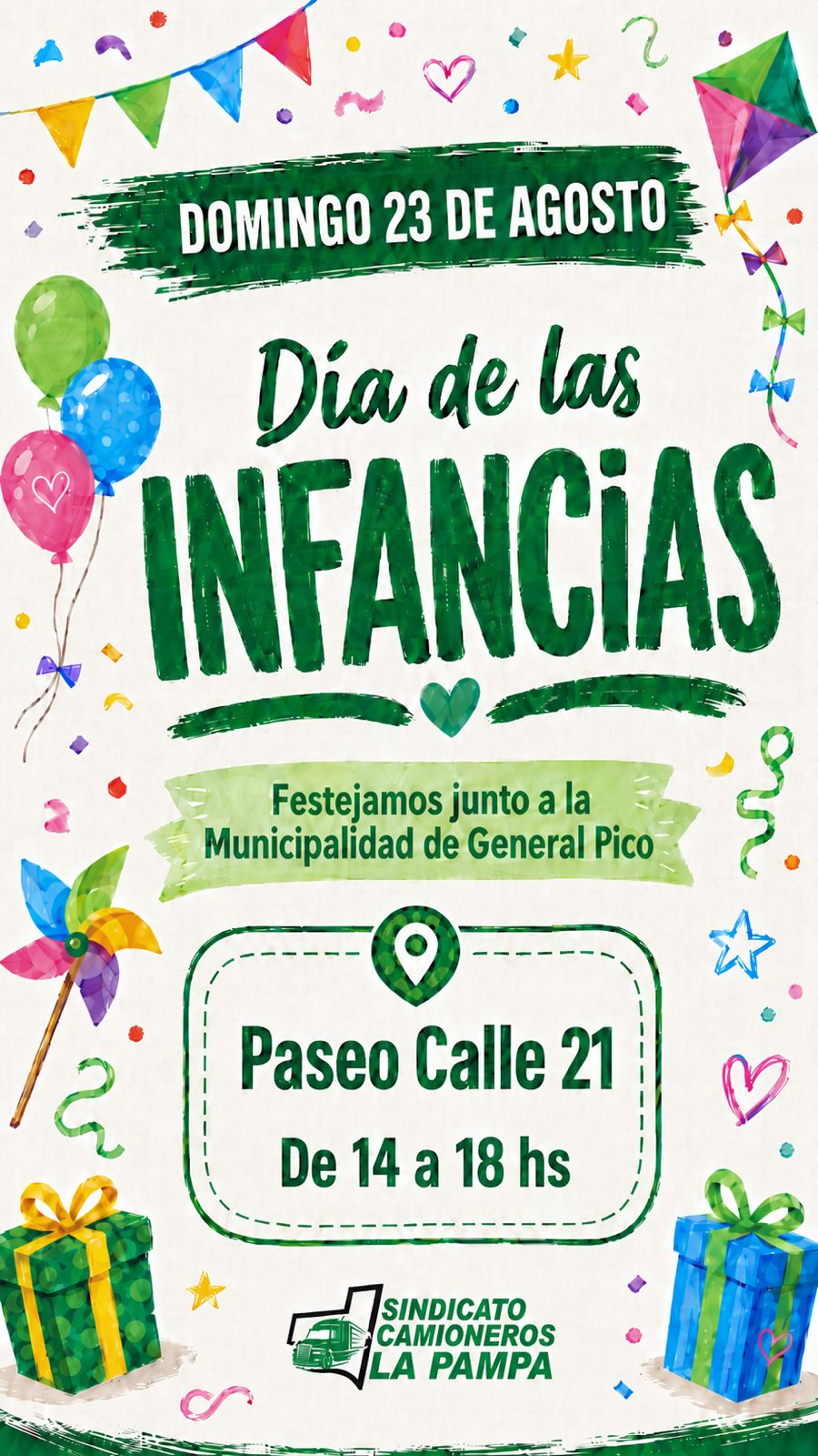 D&iacute;a del Ni&ntilde;o Gral. Pico