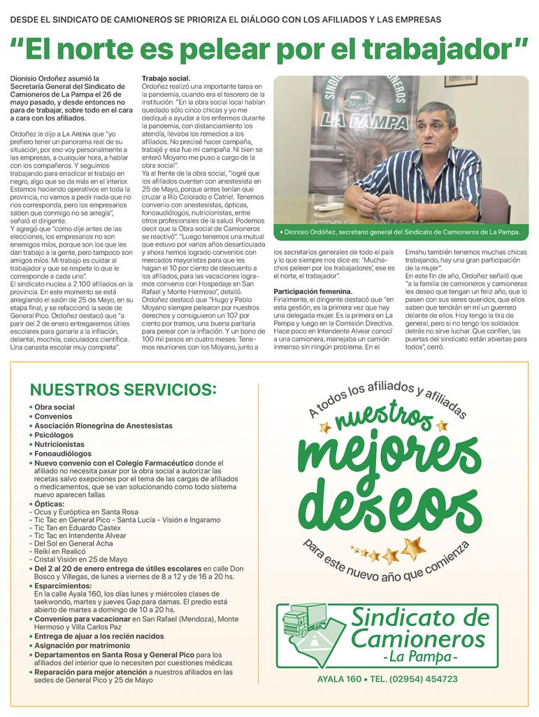 El norte es pelear por el trabajador